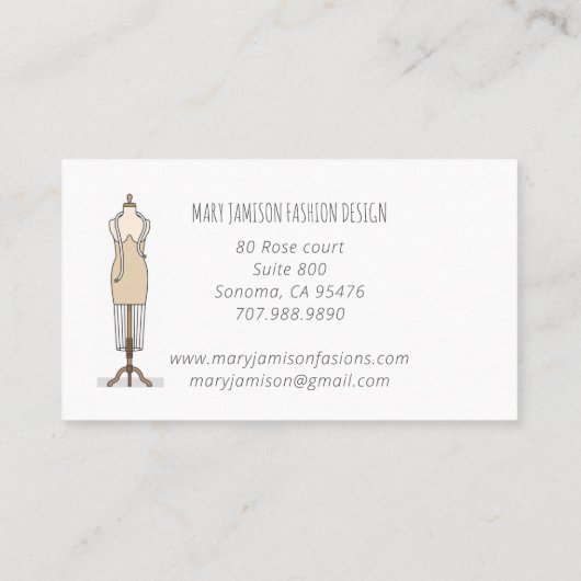 Designer Studio und Tools Square Visitenkarte (Rückseite)