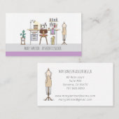 Designer Studio und Tools Square Visitenkarte (Vorne/Hinten)