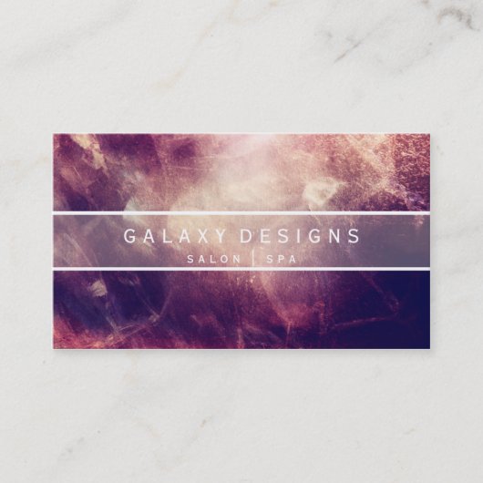 Designer Stylist Salon Spa Grunge Business Card Terminkarte (Vorderseite)