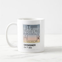 Designer Swatch Coffee Tasse