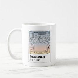 Designer Swatch Coffee Tasse