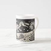 Designer T-Rex Dinasaur Tasse für Historiker (Vorderseite Rechts)
