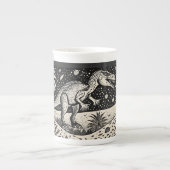Designer T-Rex Dinasaur Tasse für Historiker (Vorderseite)