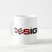 Designer-Tasse Kaffeetasse (Vorderseite Links)