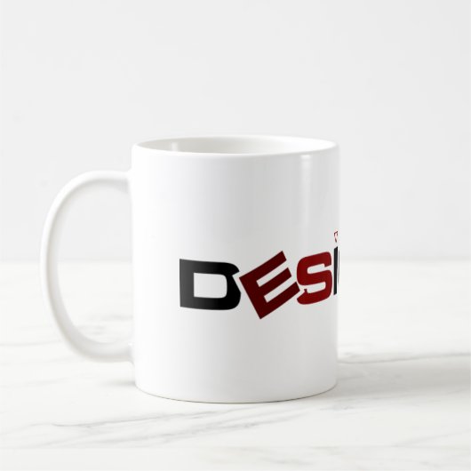 Designer-Tasse Kaffeetasse (Links)