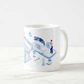 Designer-Tasse Kaffeetasse (VorderseiteRechts)