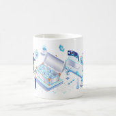 Designer-Tasse Kaffeetasse (Mittel)