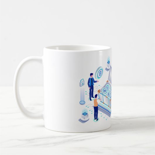 Designer-Tasse Kaffeetasse (Links)
