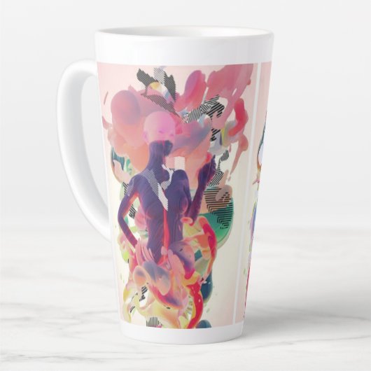 Designer-Tasse Milchtasse (Linke Ecke)