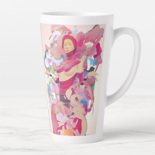 Designer-Tasse Milchtasse (Rechts)