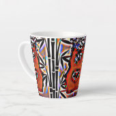 Designer-Tasse Milchtasse (Linke Ecke)