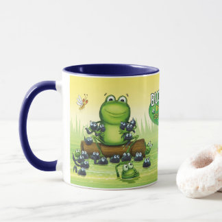 Designer-Tasse mit Froschfiguren-Design Tasse