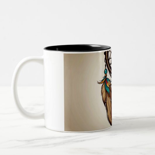 Designer-Tasse Zweifarbige Tasse (Links)