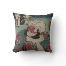 Designer Throw Pillow - Kobayashi