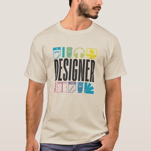 Designer-Tools T-Shirt (Vorderseite)