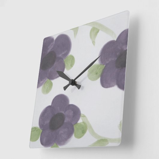 Designer-Uhr Quadratische Wanduhr (Winkel)