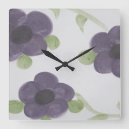 Designer-Uhr Quadratische Wanduhr