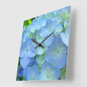 Designer Uhren Beautiful Blue Hydrangea Blume (Winkel)