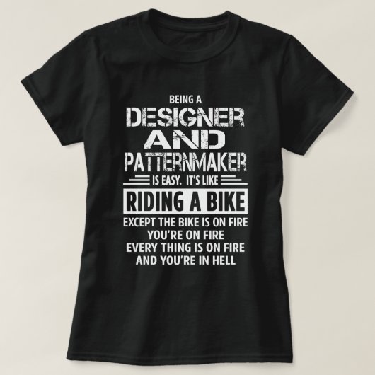 Designer und Designer T-Shirt (Design vorne)
