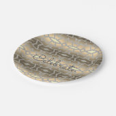 Designer und stilvoll pappteller (Schrägansicht)