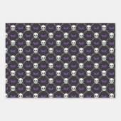 Designer Variety Halloween! Vuitton & Gucci Geschenkpapier Set (Vorderseite 2)