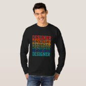 Designer Vintage Webdesigner T-Shirt (Vorne ganz)