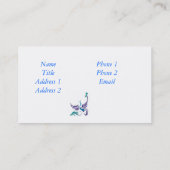 Designer-Visitenkarte Visitenkarte (Rückseite)