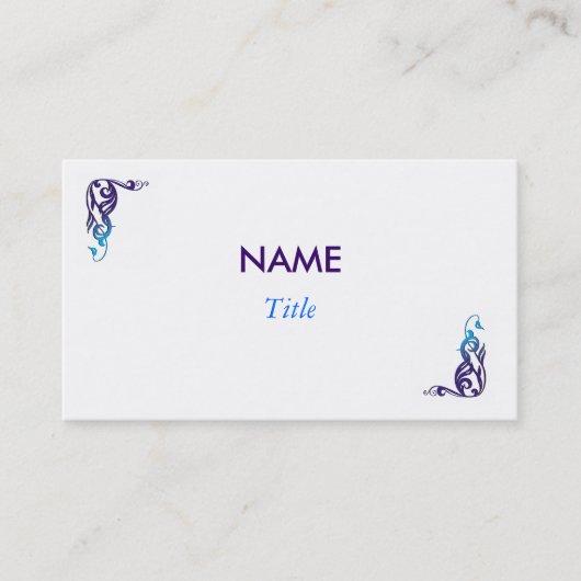 Designer-Visitenkarte Visitenkarte (Vorderseite)