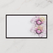 Designer-Visitenkarte Visitenkarte (Rückseite)