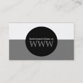 Designer-Visitenkarte Visitenkarte (Rückseite)