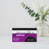 Designer-Visitenkarte Visitenkarte (Stehend Vorderseite)