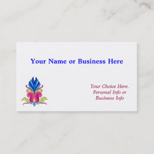 Designer-Visitenkarte Visitenkarte