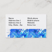 Designer-Visitenkarten Visitenkarte (Rückseite)