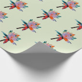 Designer Water Lipping Paper Geschenkpapier (Ecke)