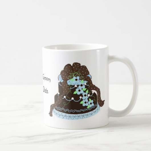 Designer Wedding Cake Kaffeetasse (Rechts)