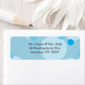 Designer Wedding Invite Label Aufkleber (Insitu)