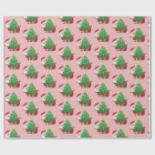 Designer Weihnachten Geschenkpapier (Flach)