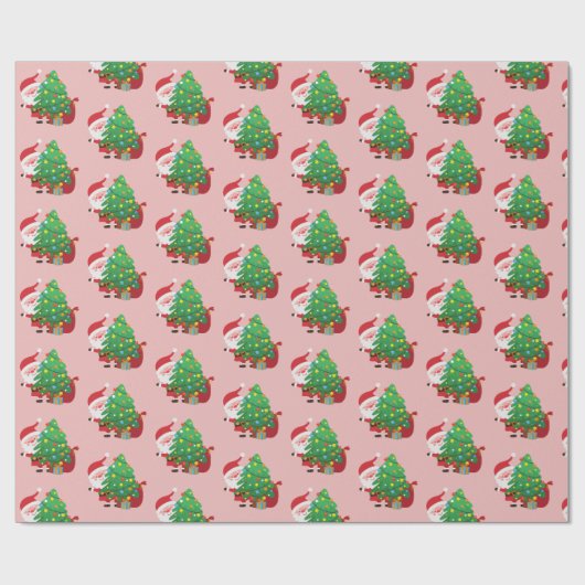 Designer Weihnachten Geschenkpapier (Flach)