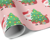 Designer Weihnachten Geschenkpapier (Rolleneckpunkt)