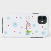 Designer Weihnachten iPhone Case (Rückseite (Horizontal))
