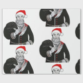 Designer Weihnachts-Muster Umschlagpapier Geschenkpapier (Flach)