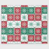 Designer Weihnachtsmuster Umschlagpapier Geschenkpapier (Flach)