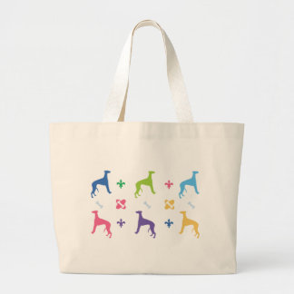 Designer-Windhund Jumbo Stoffbeutel