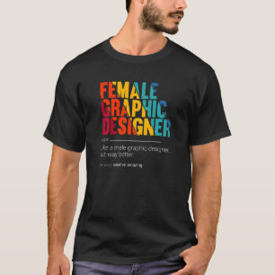Designerauftrag für weibliche Grafik-Designer T-Shirt