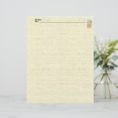 Designerbeschriftete Rezept (Stehend Vorderseite)