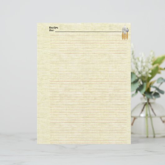 Designerbeschriftete Rezept (Stehend Vorderseite)