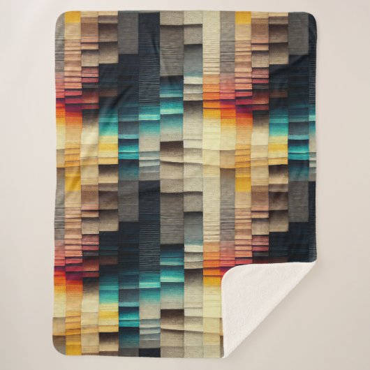 Designerdecke aus Holz Sherpadecke (Vorderseite)