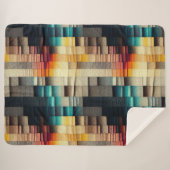 Designerdecke aus Holz Sherpadecke (Vorderseite (Horizontal))