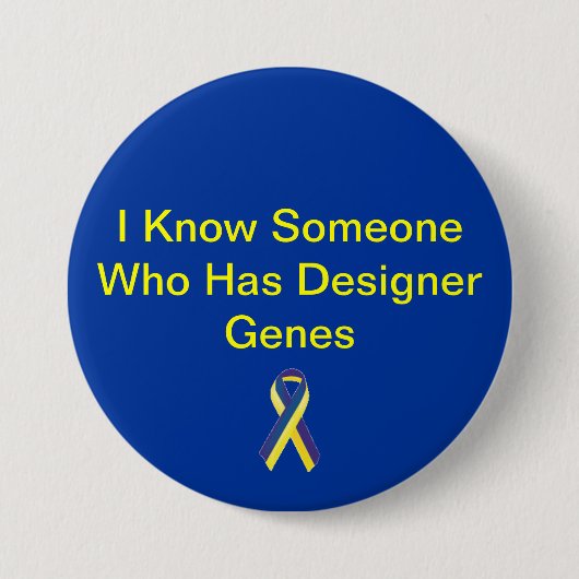 Designergene Knopf Button (Vorderseite)