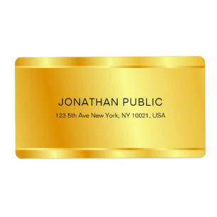 Designergoldene Vorlage für elegante Glamour